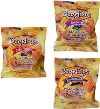 Bagelinos Flavor Box (Blueberry, Coffee, Garlic) Bagel, Gluten-Free, 2.9 OZ, Healthy, Delicious, Certified