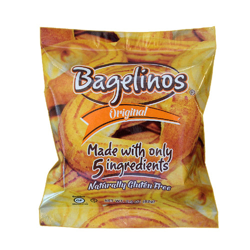 Bagelinos Bagels, lined up, Gluten-Free, 2.9 OZ, Healthy, Delicious, Certified