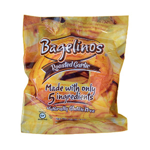 Bagelinos Garlic Bagel, Gluten-Free, 2.9 OZ, Healthy, Delicious, Certified